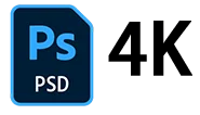 Photoshop file logo